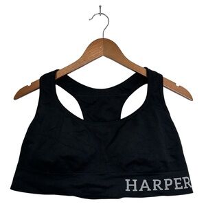 Harper Wilde Women’s Size 3 XL Black The Move Racerback Sports Bra